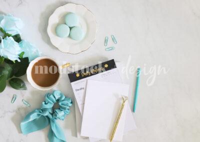 Modstock Luxe Teal Workspace - Gold 13