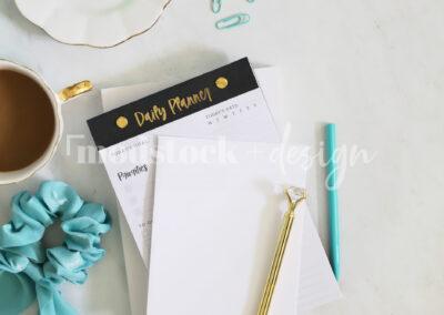 Modstock Luxe Teal Workspace - Gold 14