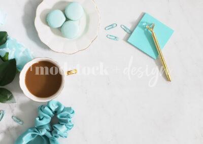 Modstock Luxe Teal Workspace - Gold 22
