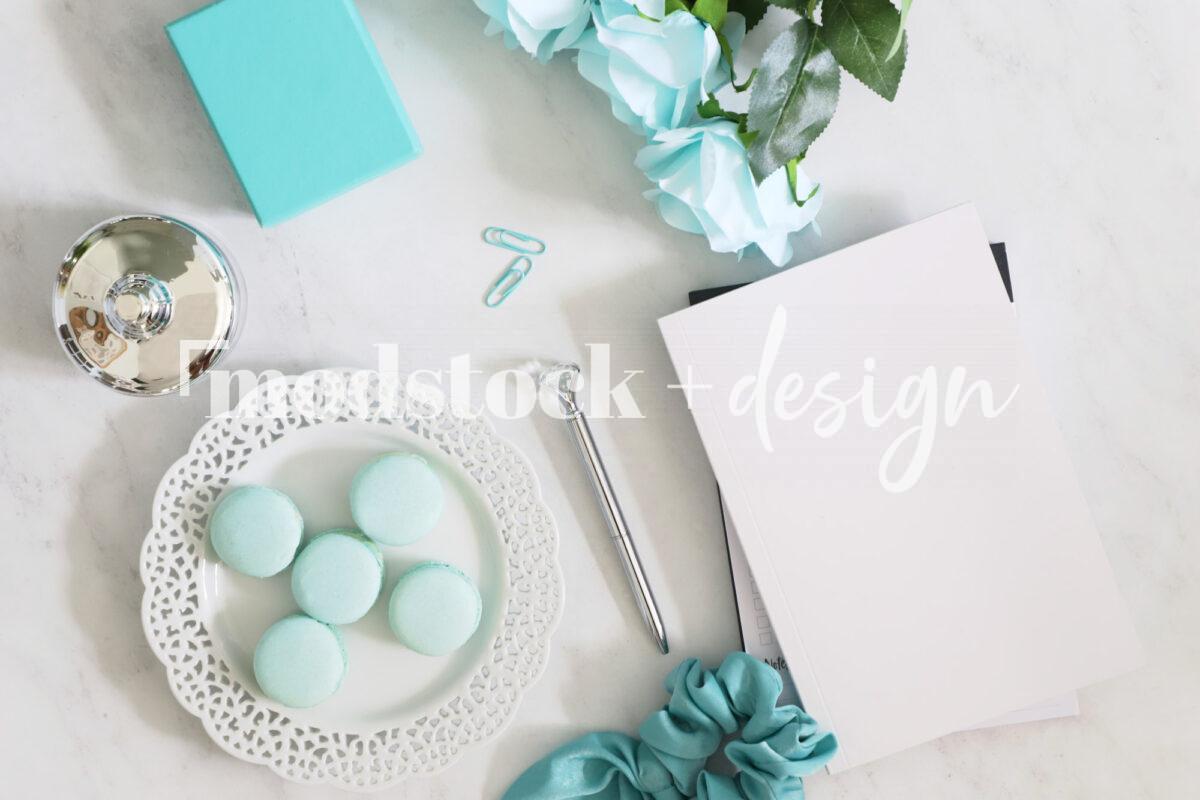 Modstock Luxe Teal Workspace - Silver 11