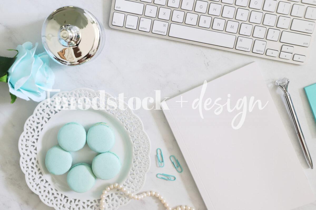 Modstock Luxe Teal Workspace - Silver 2