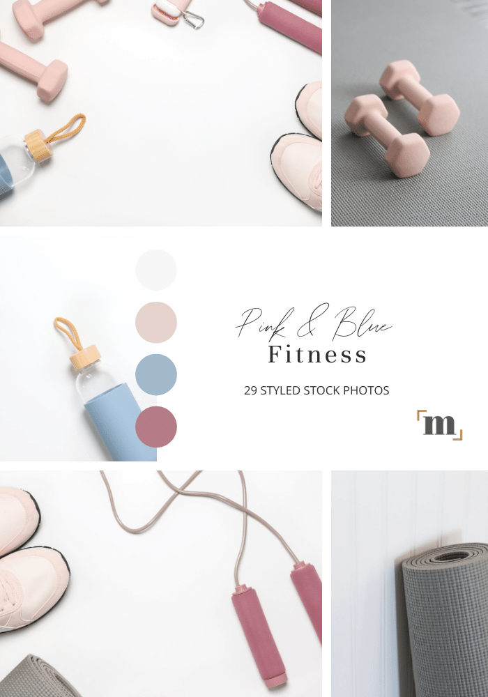 Pink & Blue Fitness Collection Highlight